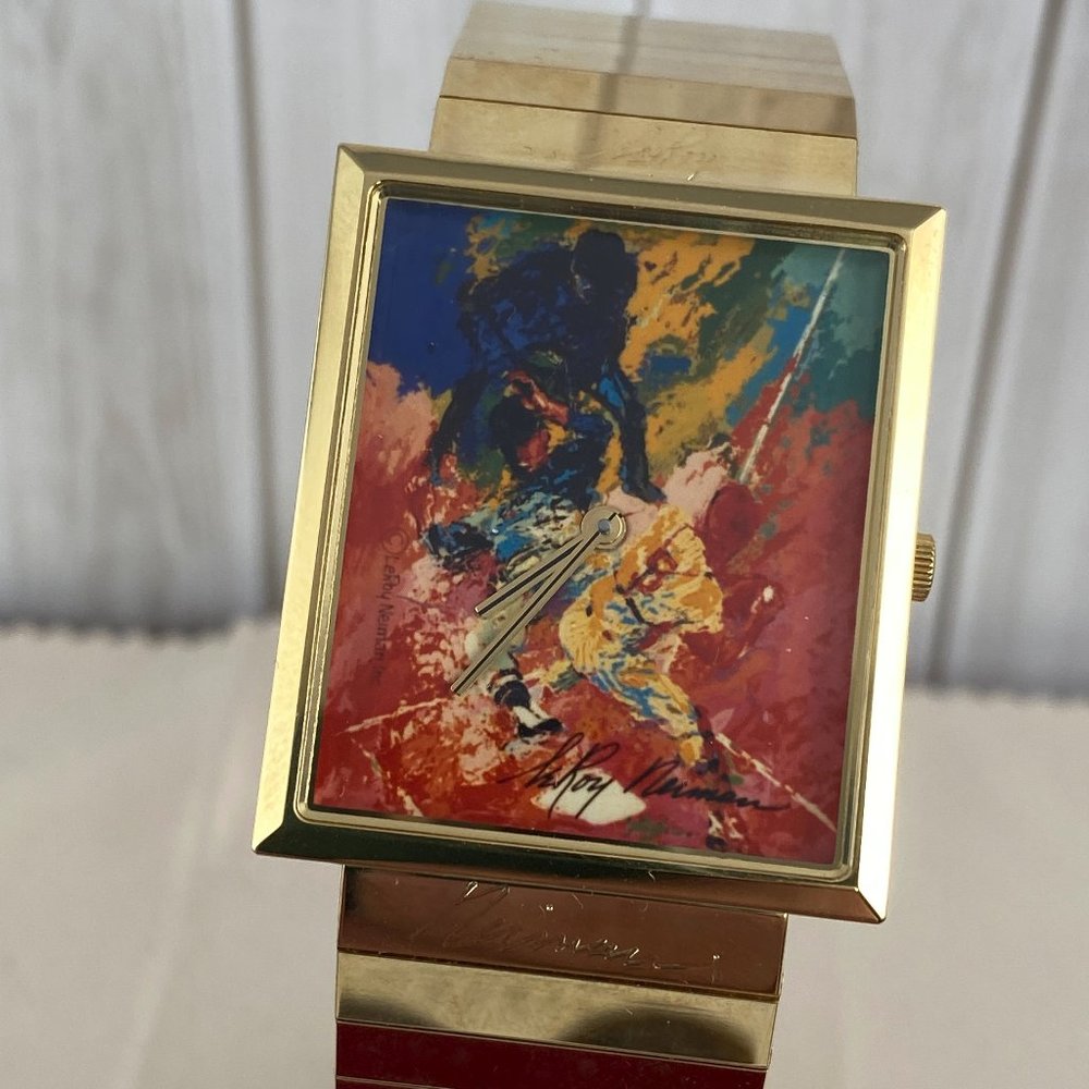 Sliding Home by artist LeRoy Neiman was portraying Jackie Robinson Price is firm